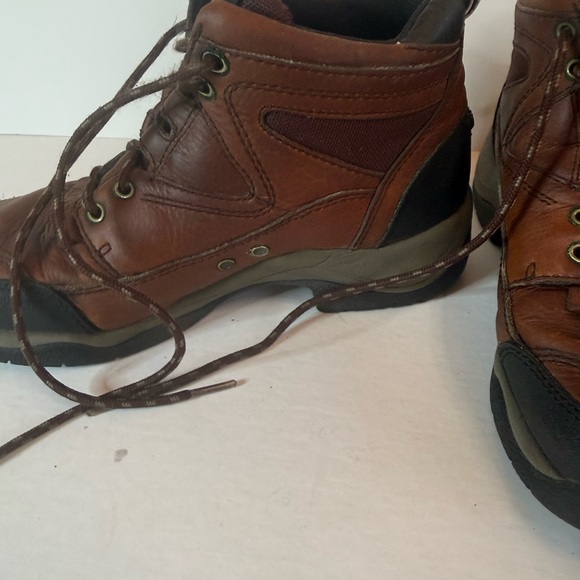Ariat Terrain Brown Leather Boots - Picture 4 of 7
